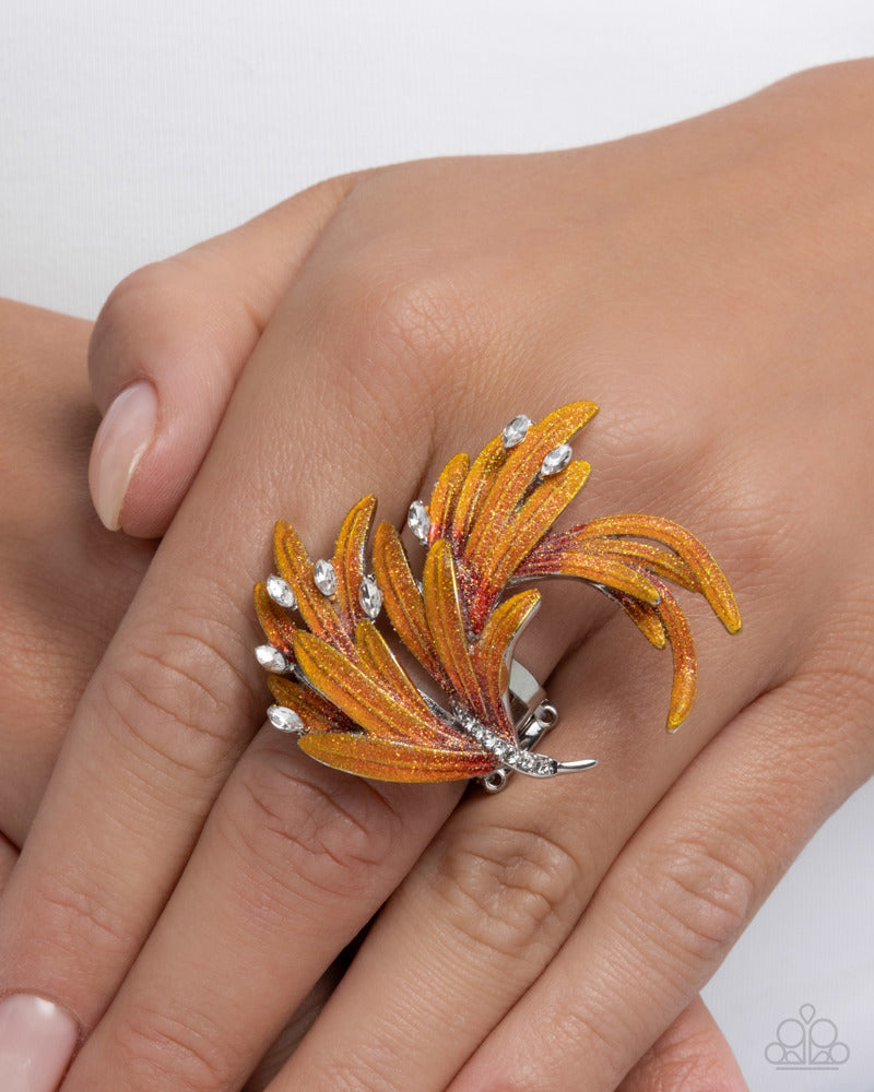 Fantastical Feather - Red