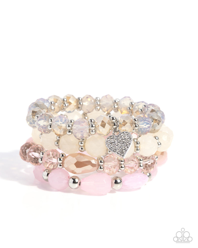 Adorable Array - Pink | Paparazzi Accessories