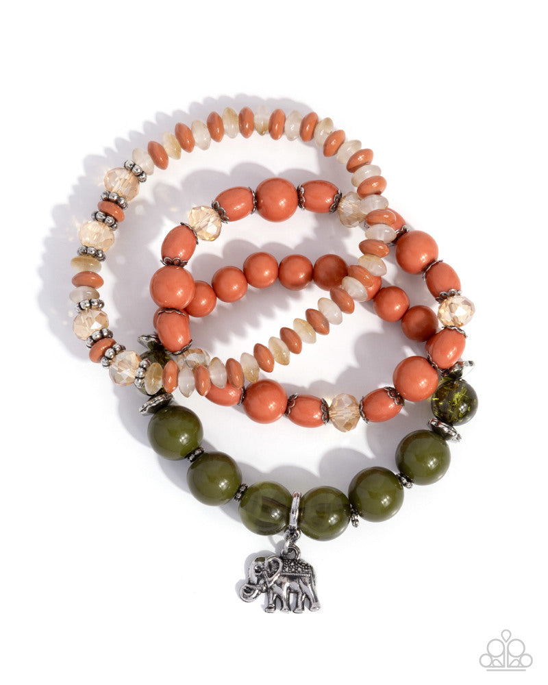 Elite Elephant - Green | Paparazzi Accessories