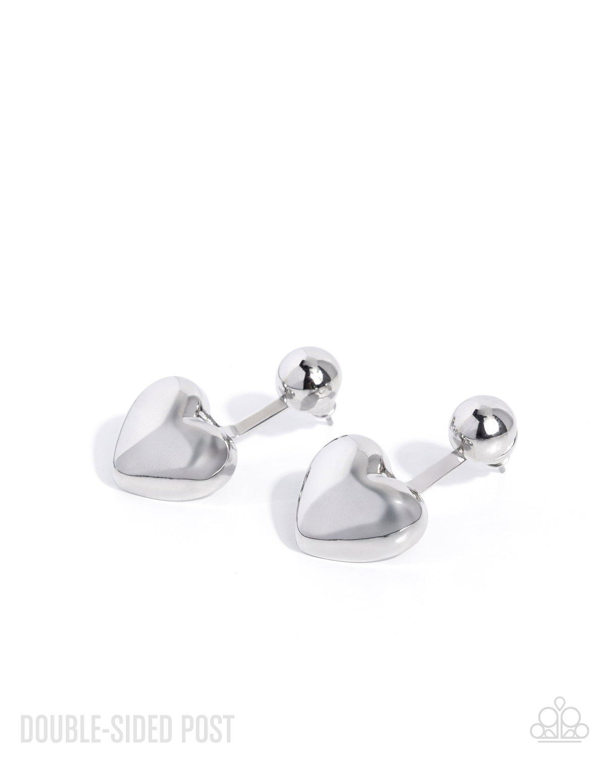 Flirty Finale Earrings - Silver image 2