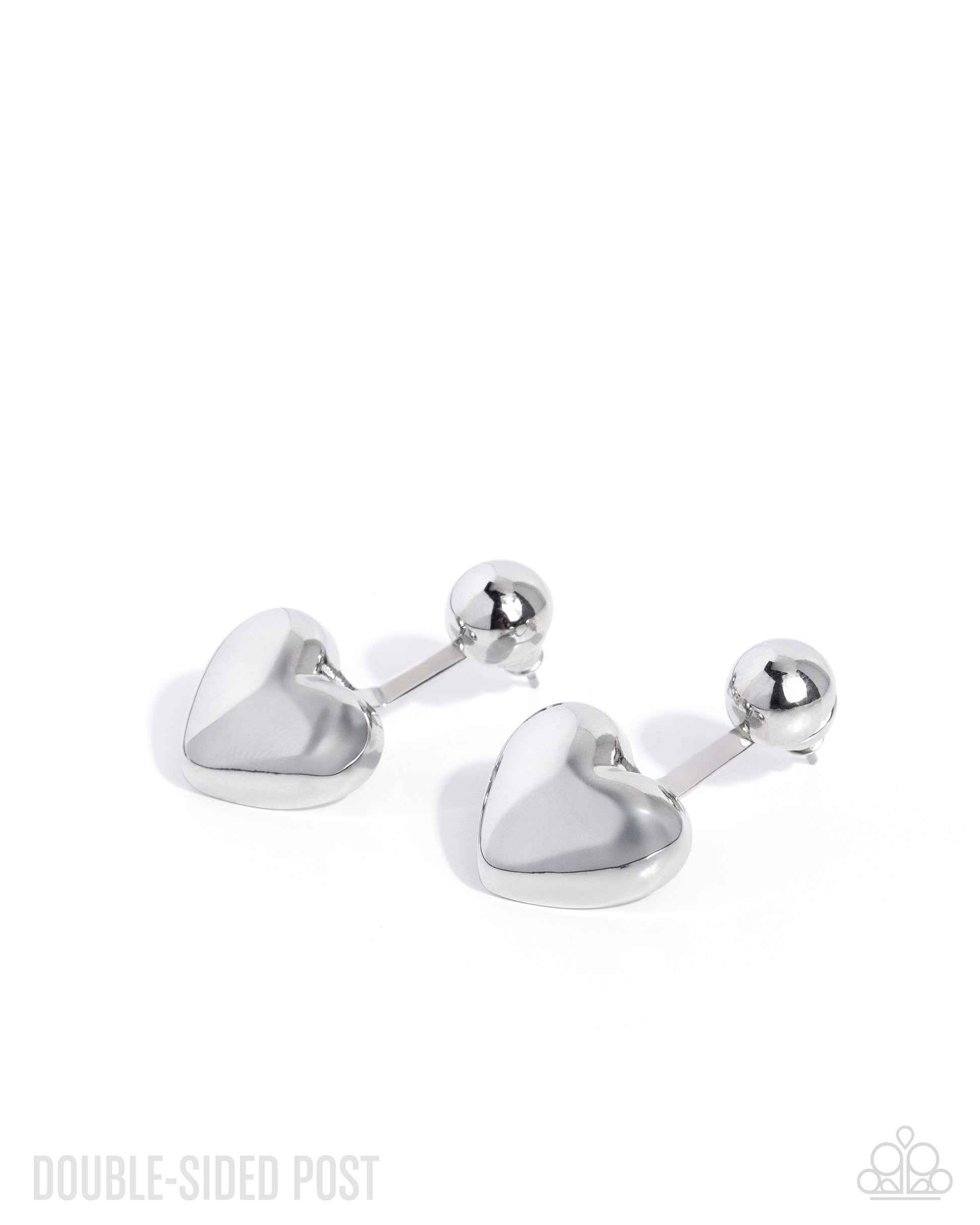 Flirty Finale Earrings - Silver image 2