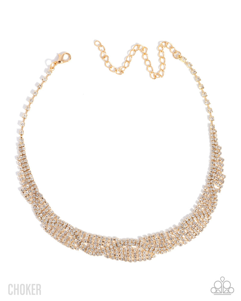 Scintillating Stardust Necklace - Gold image 2