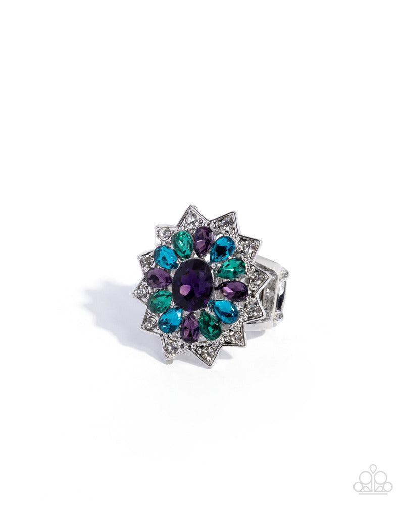 Pointed Prowess Ring - Purple image 2