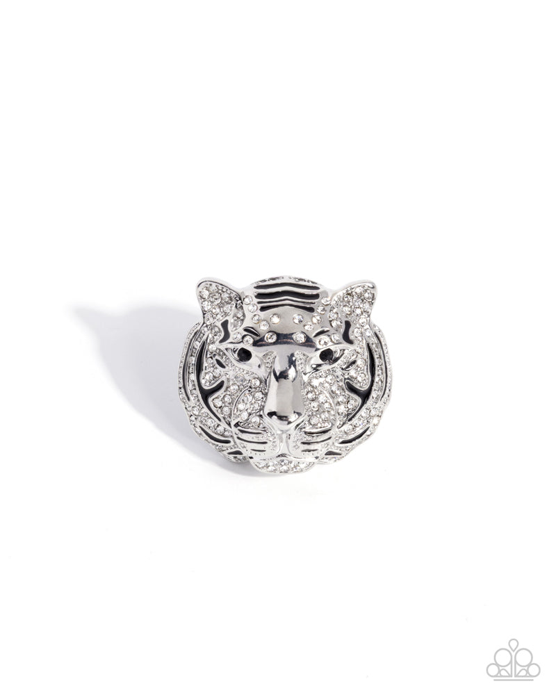 Treasured Tiger Ring - White image 2