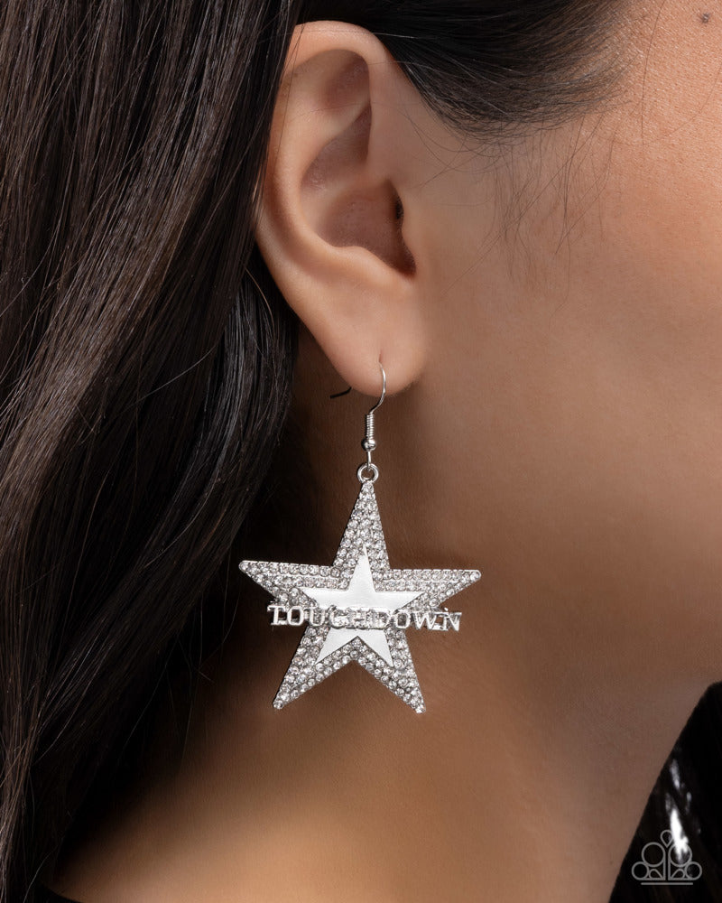 Touchdown Tribute - White | Paparazzi Accessories