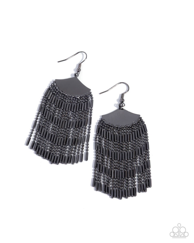 Fringe Foundation - Black | Paparazzi Accessories