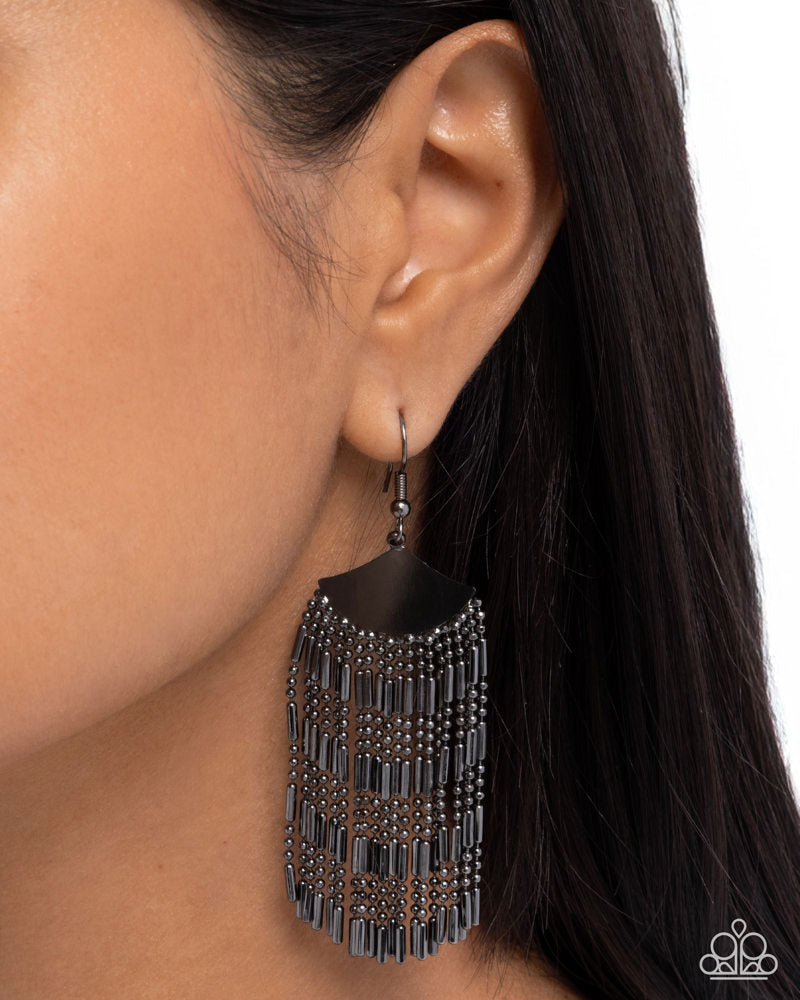 Fringe Foundation - Black | Paparazzi Accessories