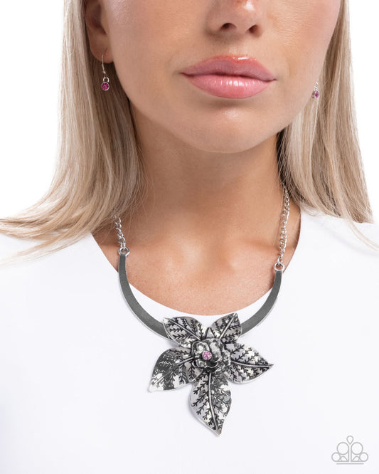 Botanical Broadcast - Pink | Paparazzi Accessories