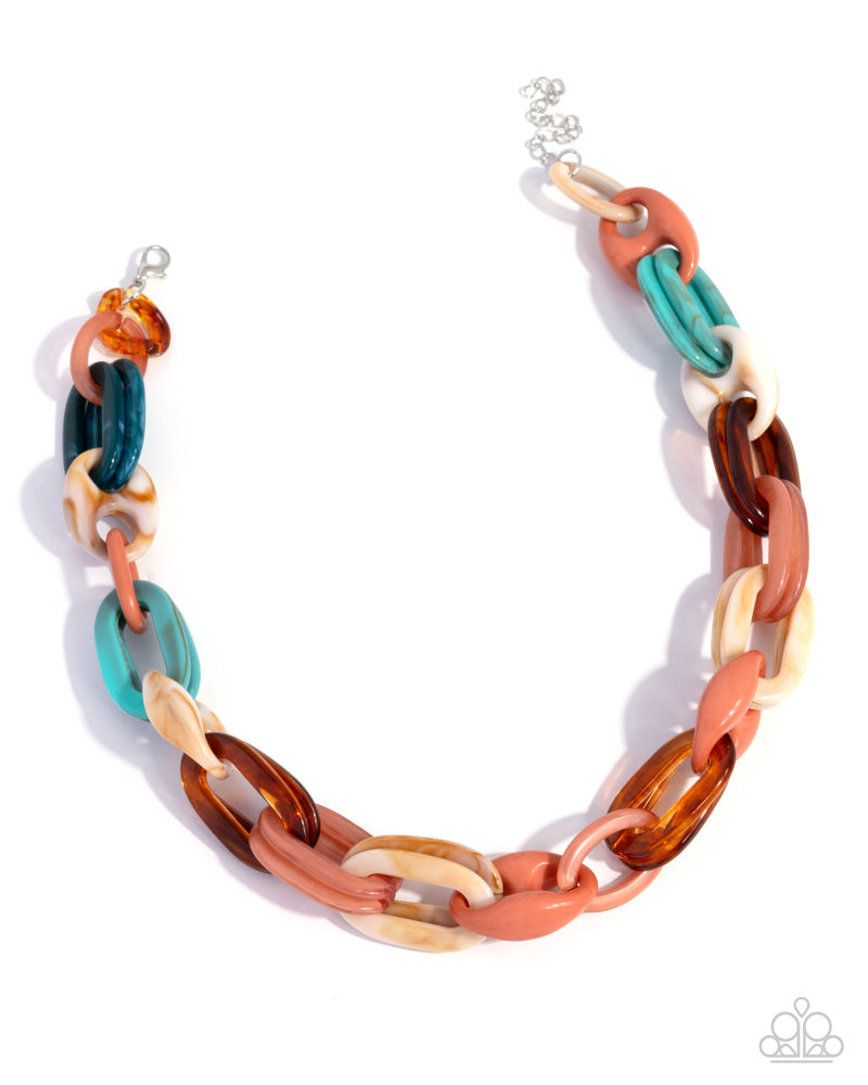 Perfected Color - Orange | Paparazzi Accessories