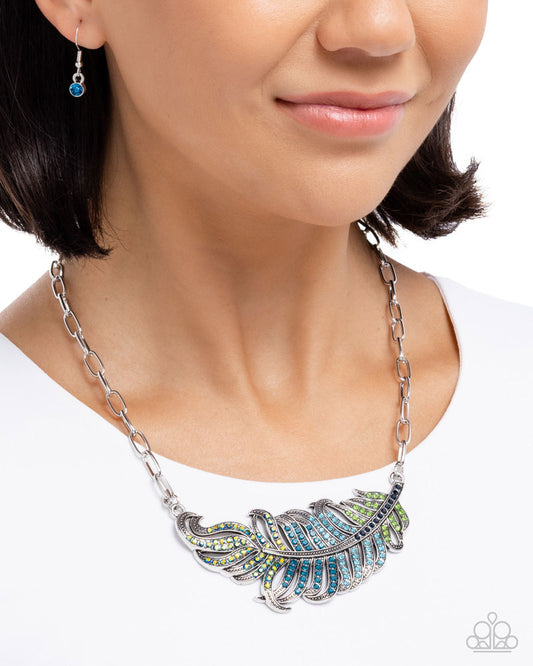 Fancy Feather - Blue