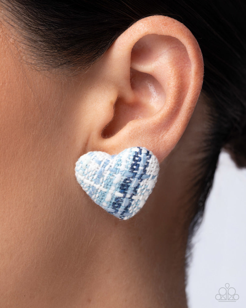 Sweetheart Stitching - Blue