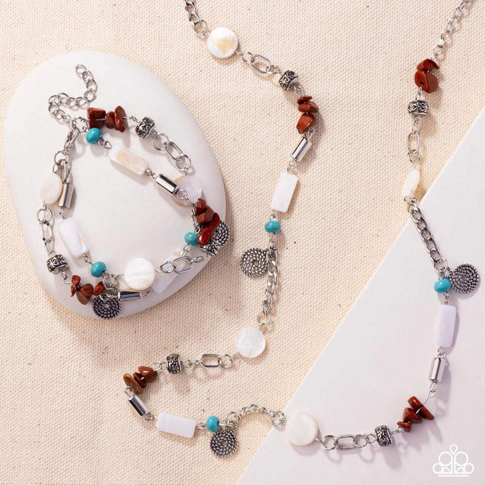 Sentimental Serenity Jewelry - Complete Look | Paparazzi Accessories