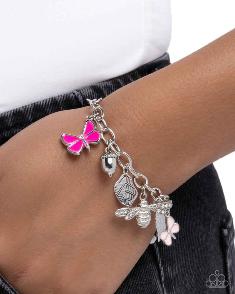 Iconic Insects Bracelet - Pink