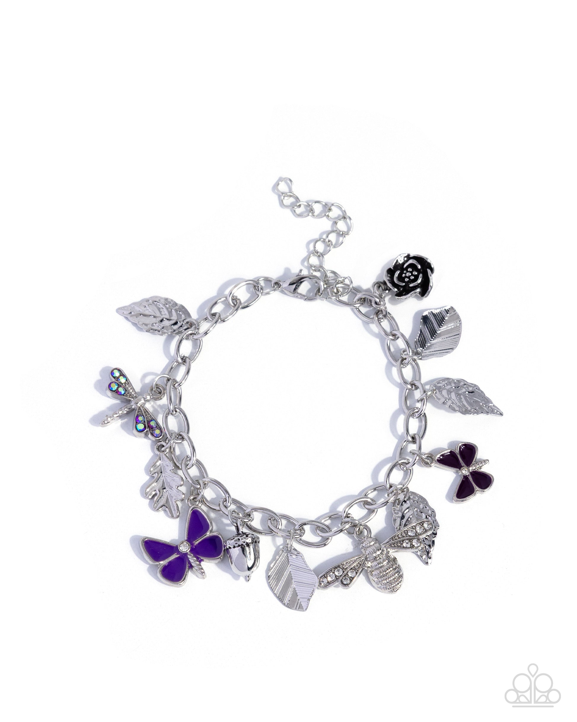 Iconic Insects Bracelet - Purple image 2
