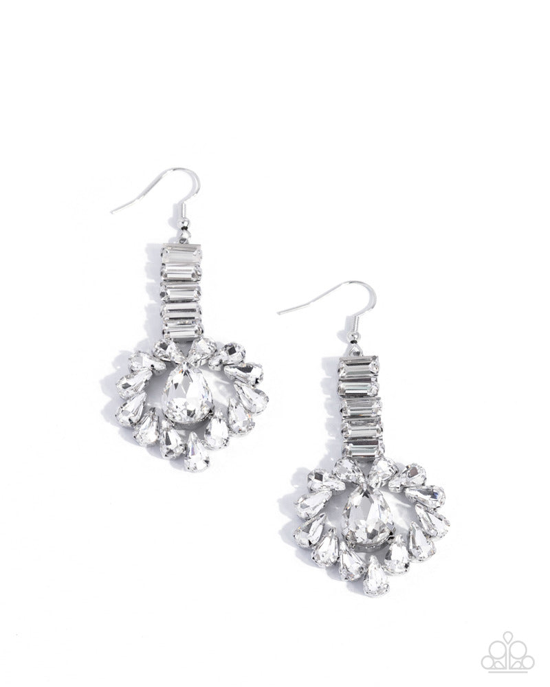 Bright Balance Earrings - White image 2