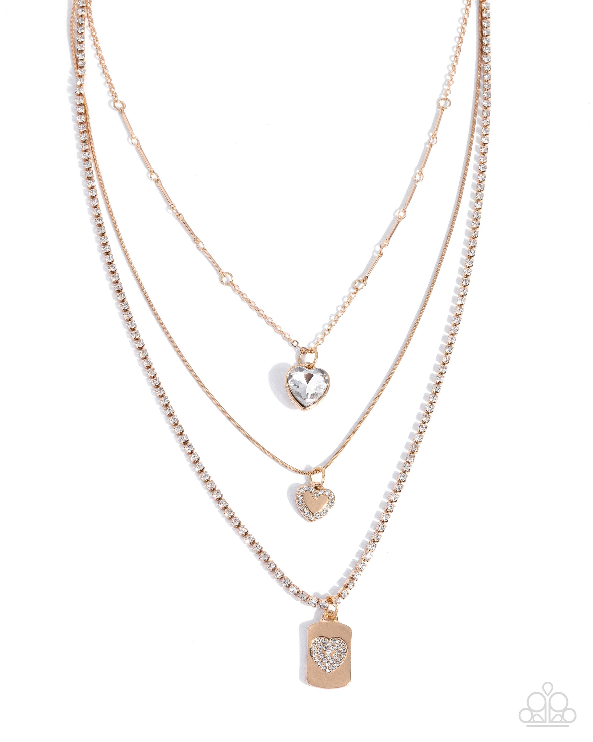 Romantic Rubato Necklace - Gold image 2