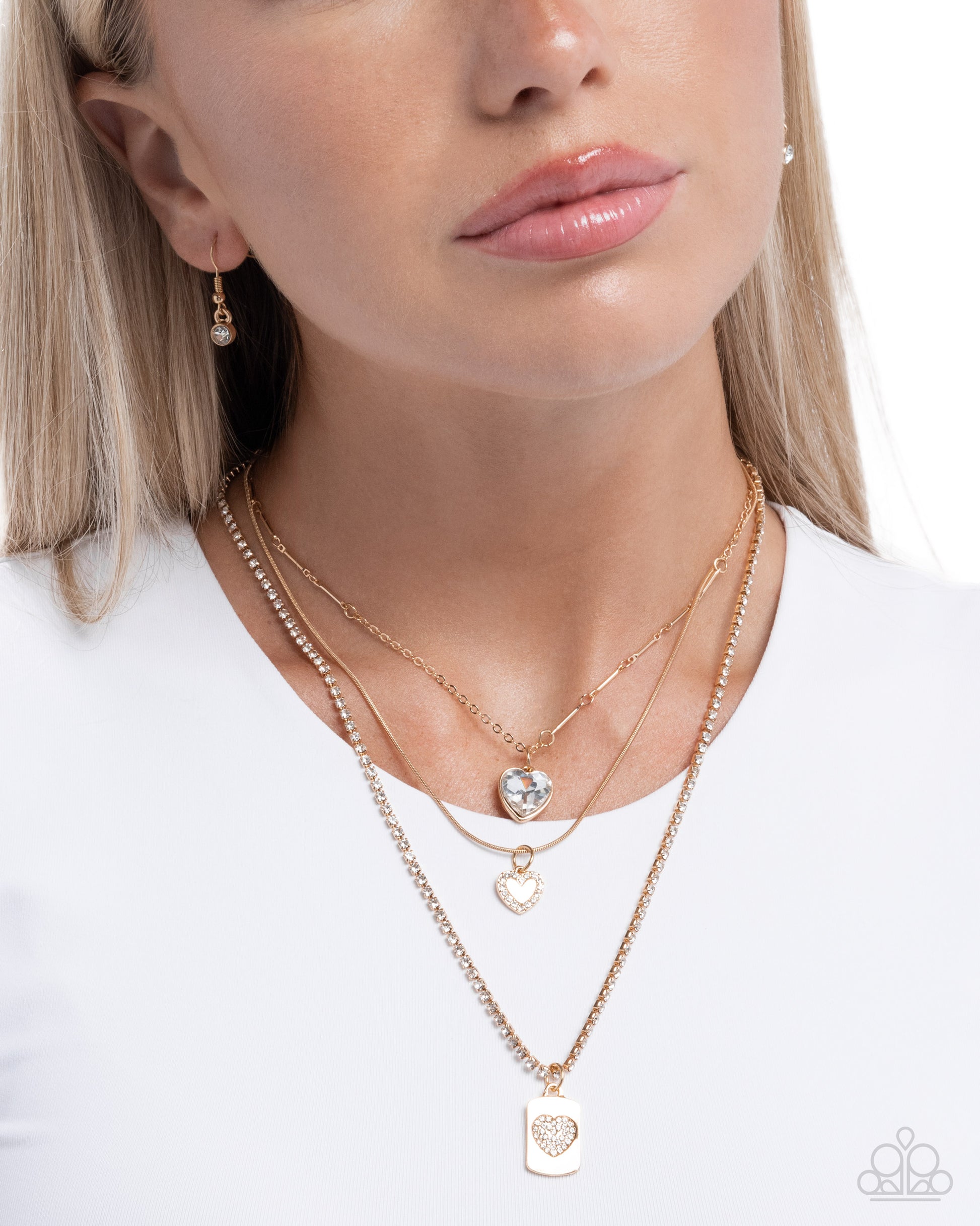 Romantic Rubato Necklace - Gold image 3
