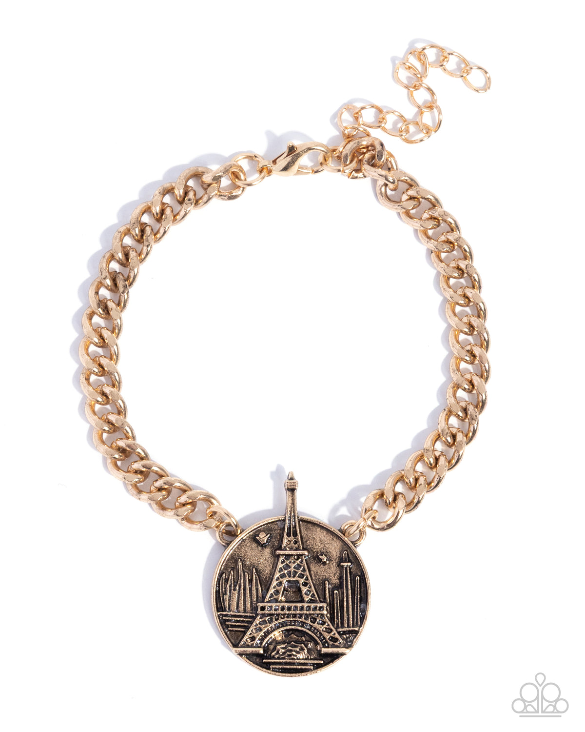 Eiffel Tower Effect - Gold | Paparazzi Accessories