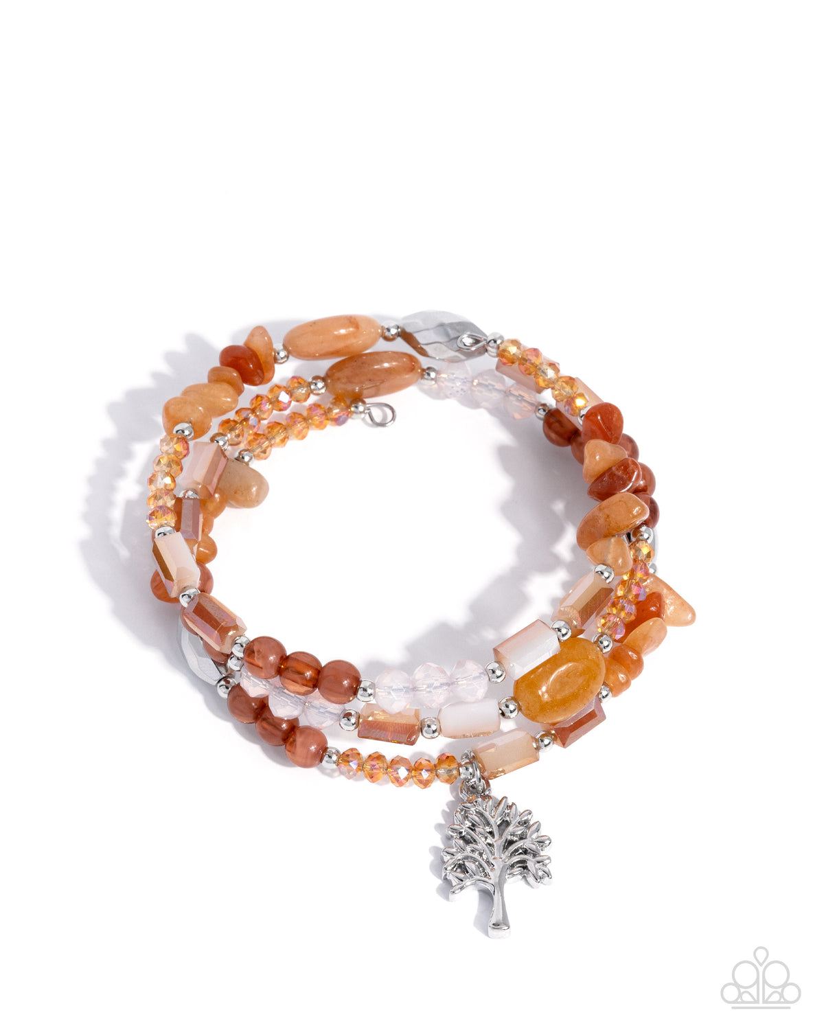 Capricious Collision - Orange | Paparazzi Accessories