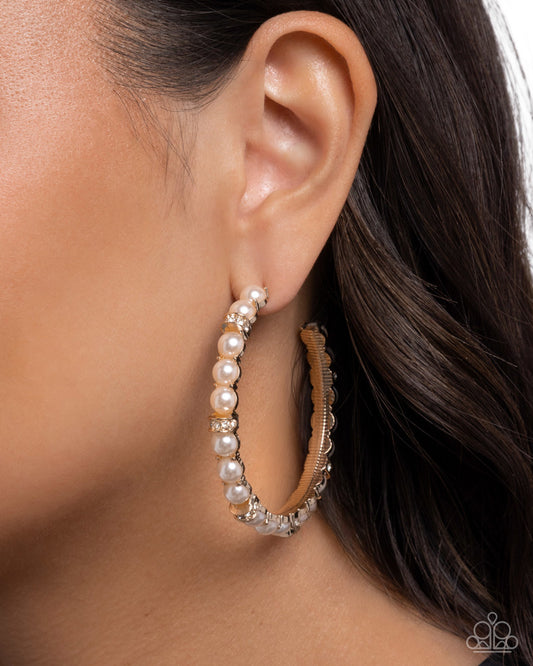 Classical Ballet Earrings - Gold