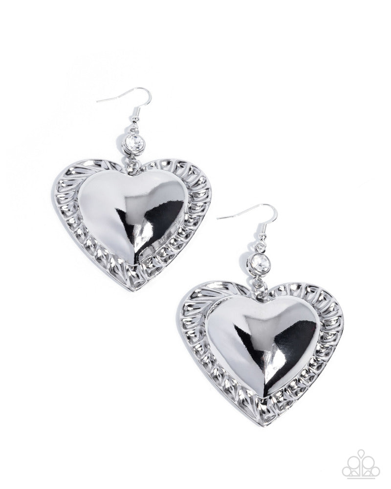 Smitten Sheen Earrings - White image 2