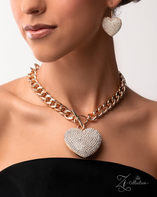 Enamored Necklace | Paparazzi Accessories image 3