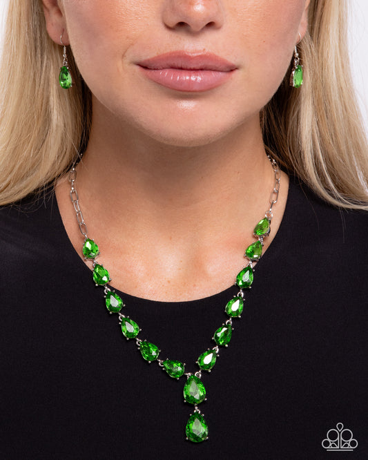 Gratifying Gems - Green | Paparazzi Accessories