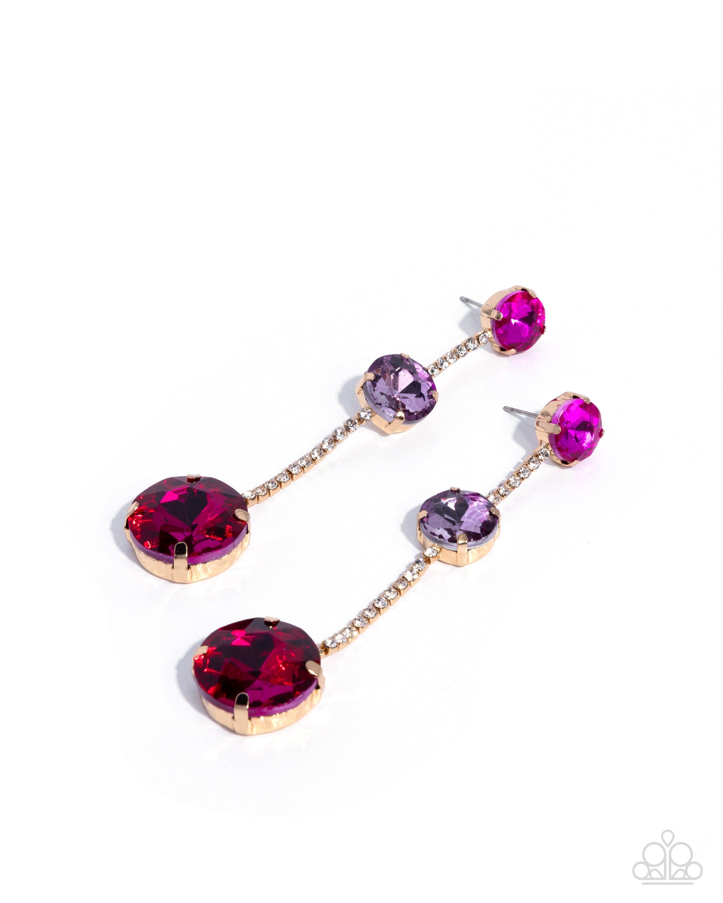 Lost in Chic Earrings - Pink image 2