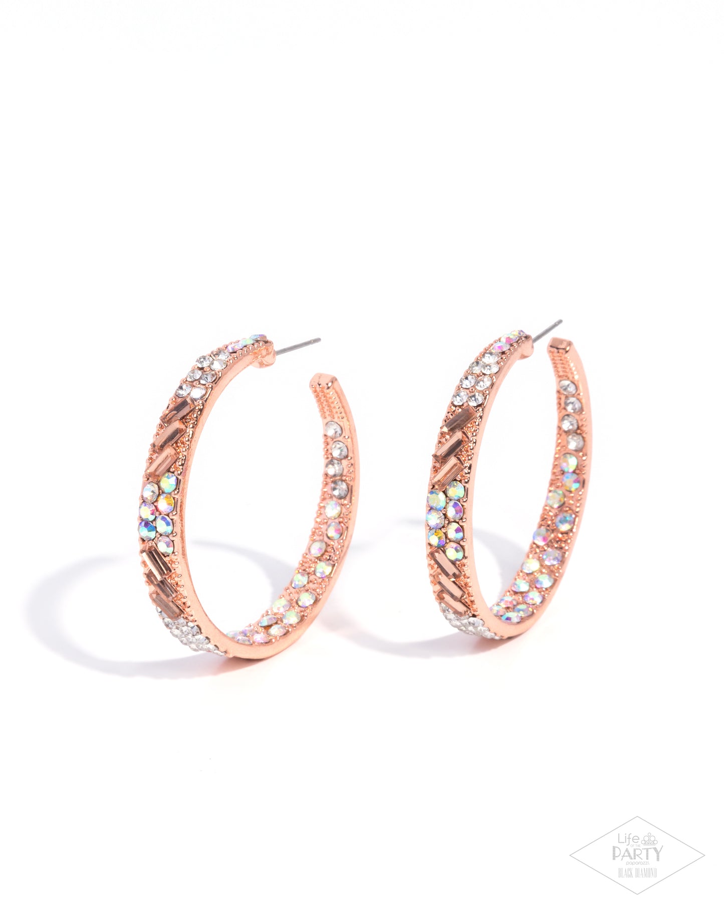 Glitzy by Association Earrings - Copper image 2