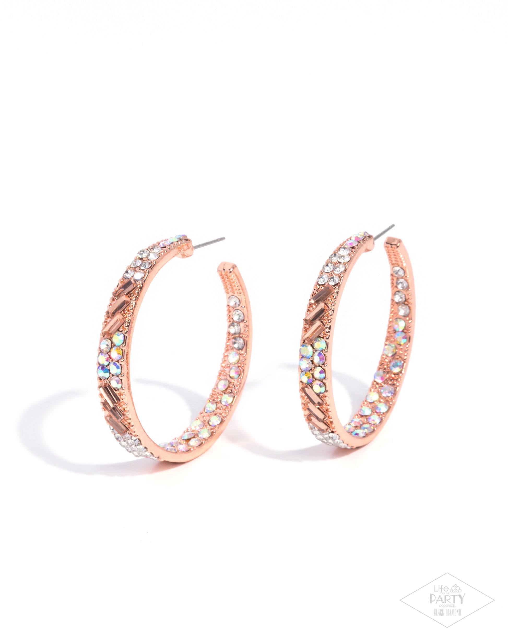 Glitzy by Association Earrings - Copper image 2