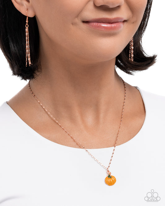 Pumpkin Patch - Copper | Paparazzi Accessories