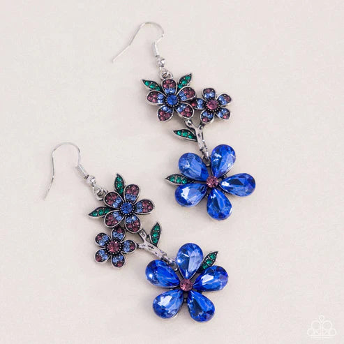 Breathtaking Bloom - Blue Earrings - September 2025 LOP