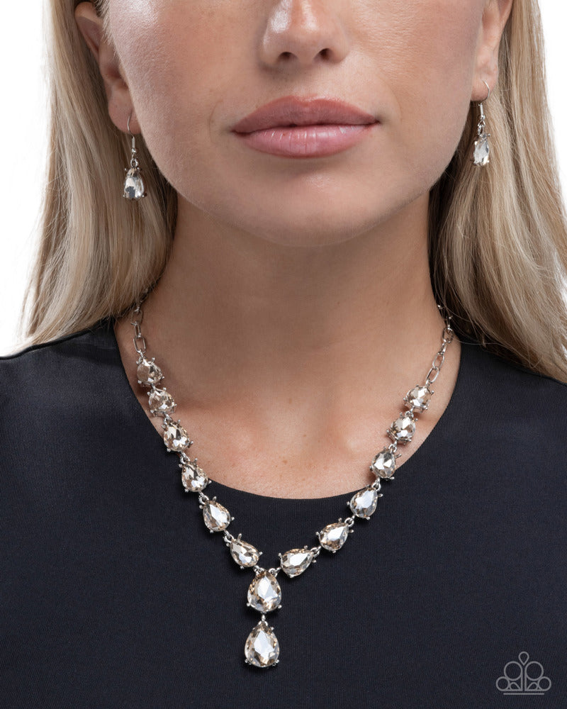 Gratifying Gems Necklace - Brown | Paparazzi Accessories image 3
