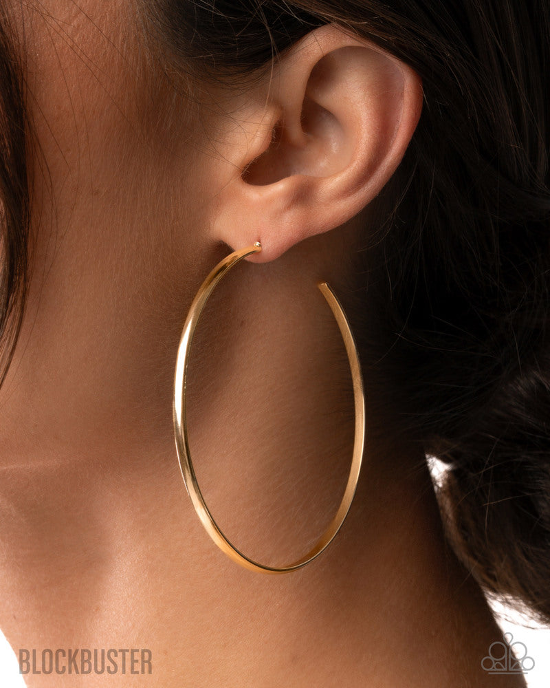 Basic Bombshell Earrings - Gold image 3