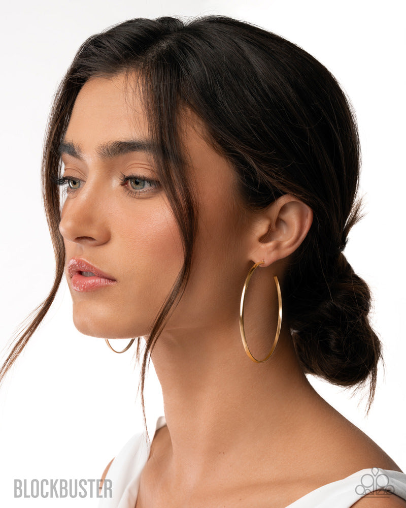 Basic Bombshell Earrings - Gold image 4