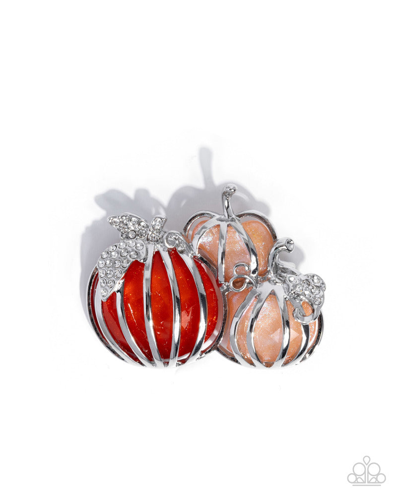 Pumpkin Pattern - White