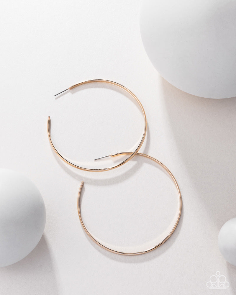 Basic Bombshell Earrings - Gold