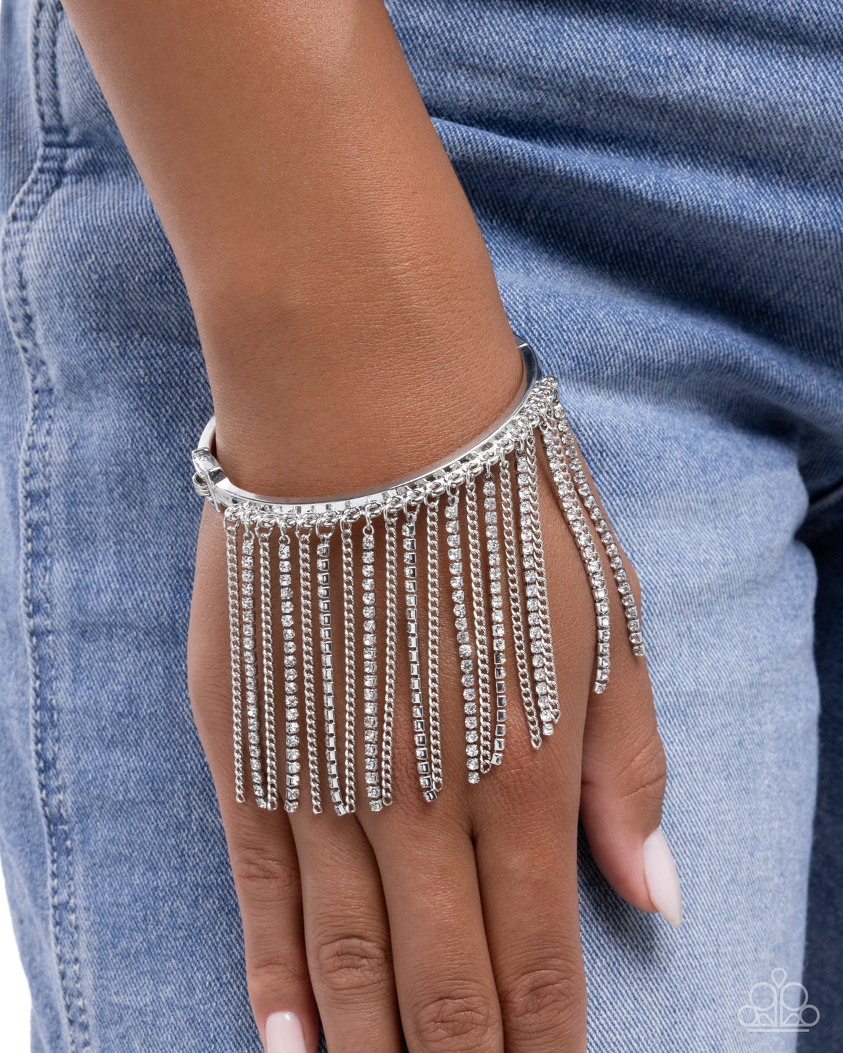 Fatal Fringe - White | Paparazzi Accessories