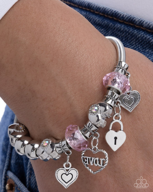 Cascading Cupid - Pink | Paparazzi Accessories