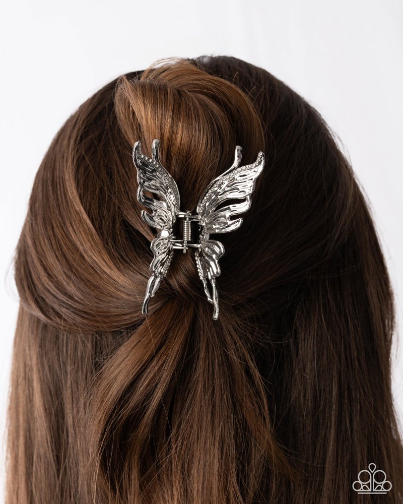 Flutter Following Hair Accessory - White