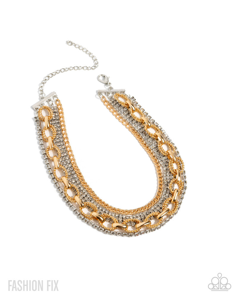 Austere Attitude - Multi | Paparazzi Accessories