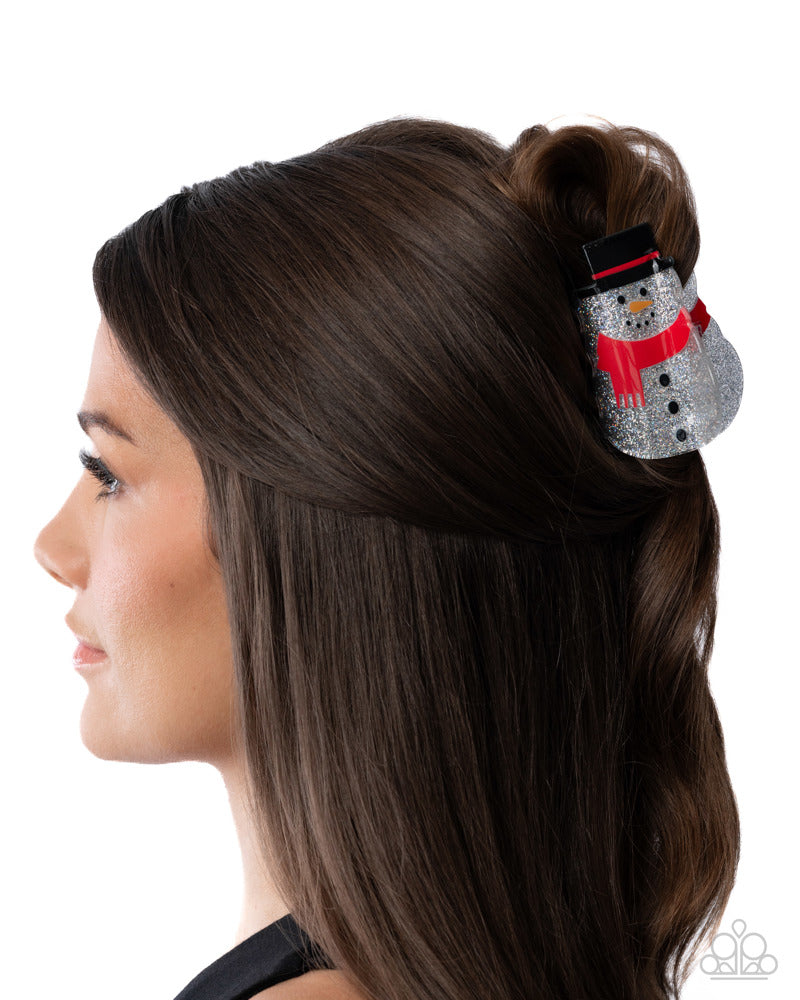 Snowman Serenade Hair Accessory - Multi image 3