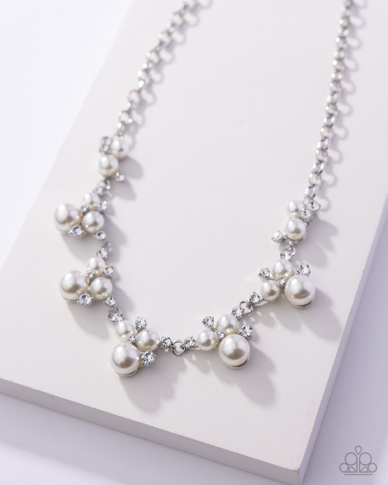 Toast To Perfection - White Necklace | Paparazzi Accessories