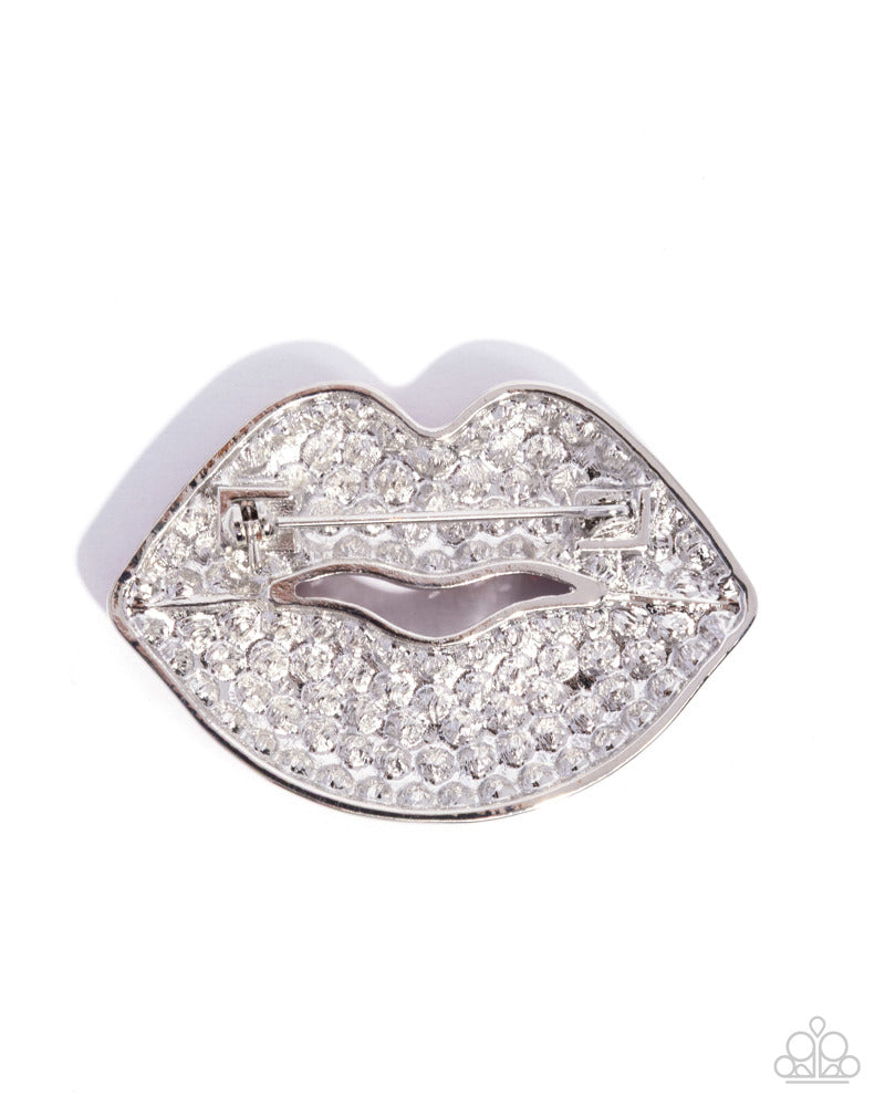 Lip Lineup Hair Accessory - Red | Paparazzi Accessories image 3