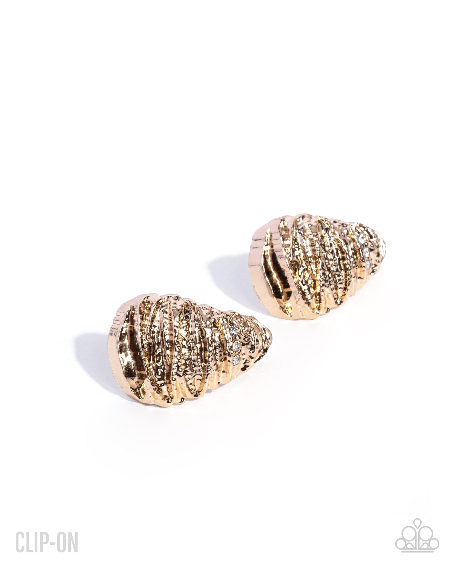 Refined Repetition Earrings - Gold image 2