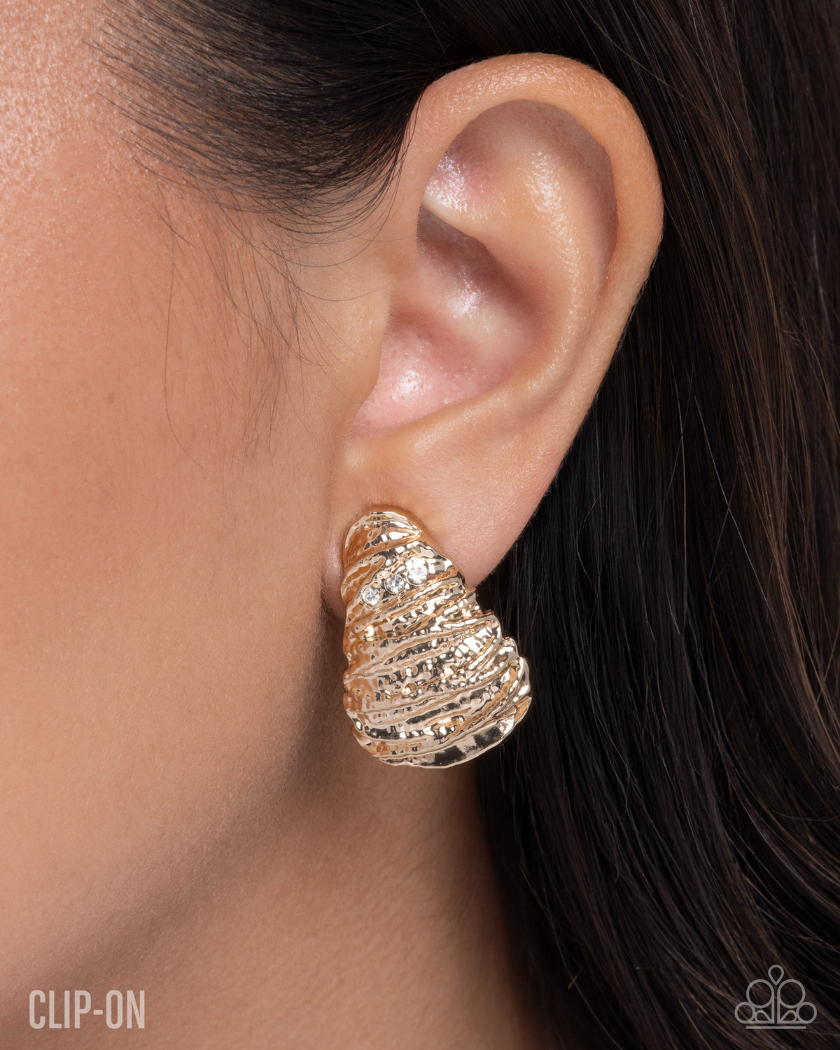 Refined Repetition Earrings - Gold