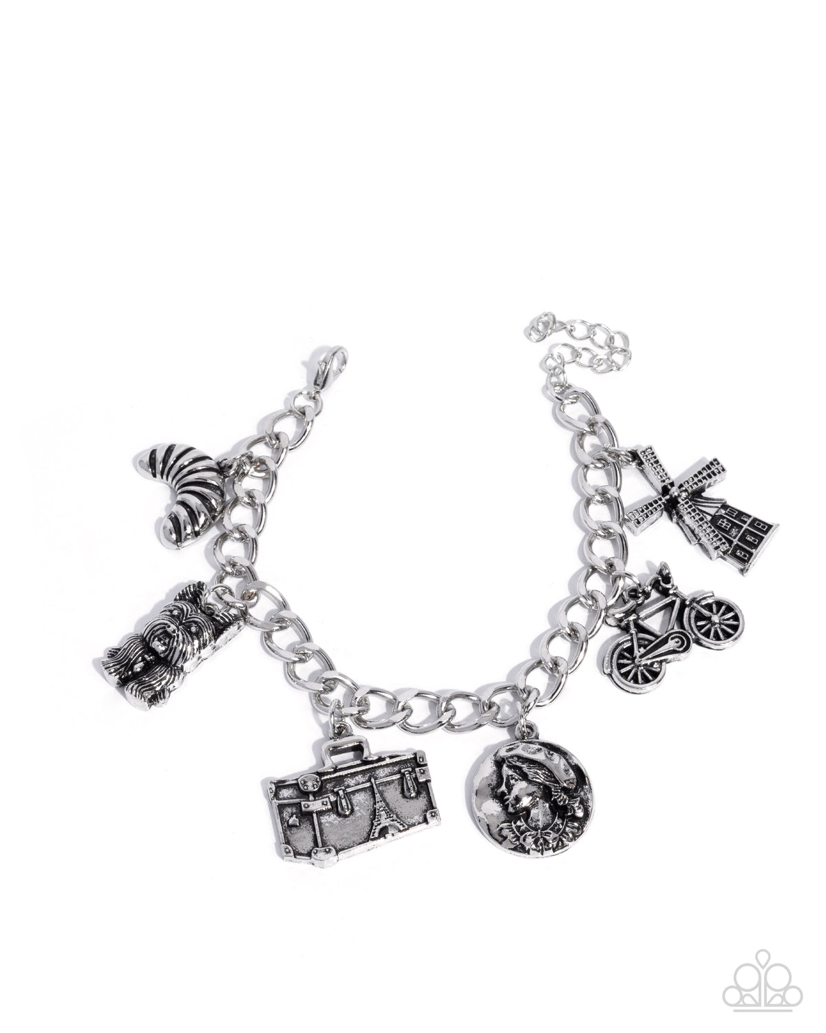 French Fashion - Silver | Paparazzi Accessories