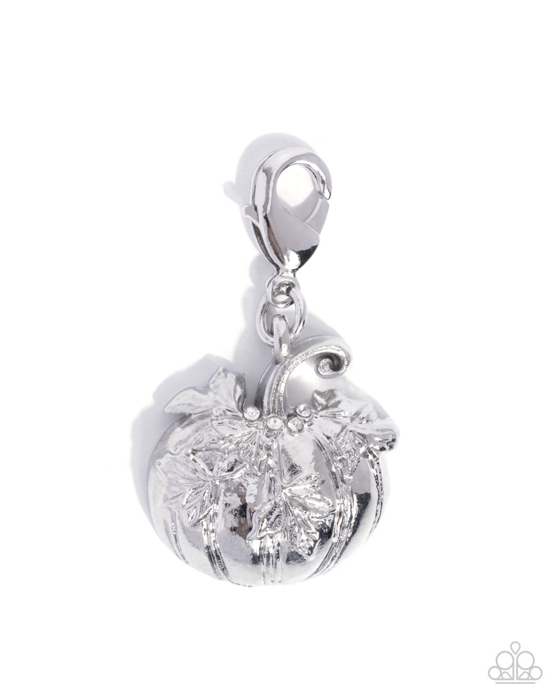 Pumpkin Pledge - Silver | Paparazzi Accessories