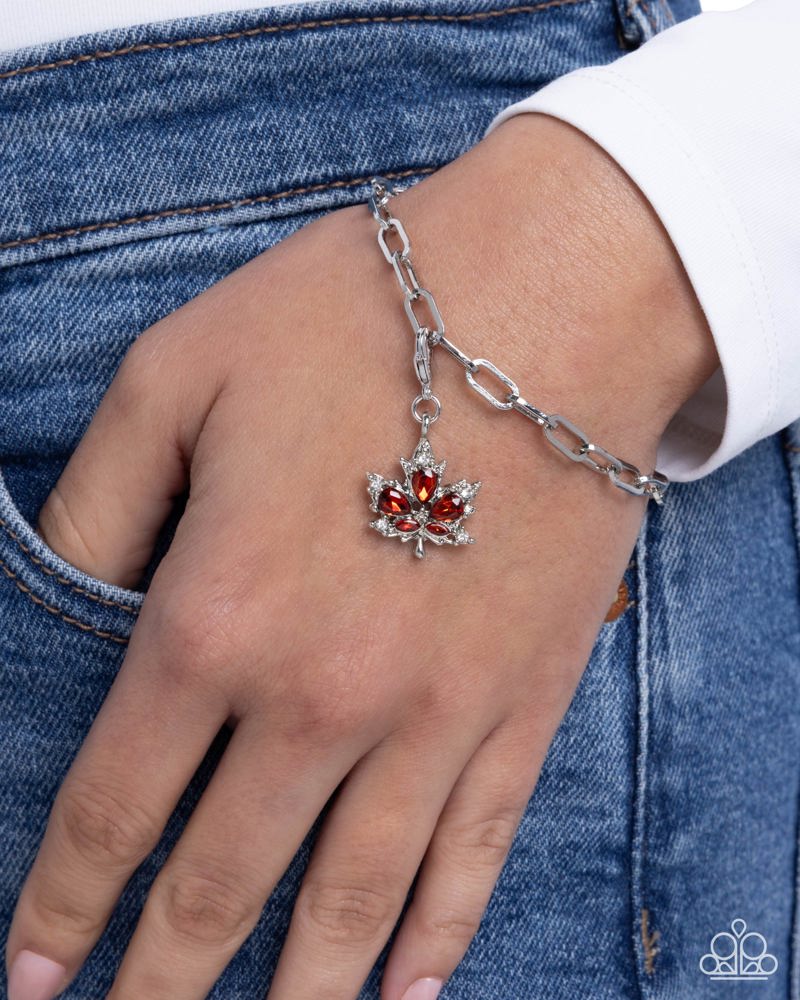 Autumnal Allegiance Bracelet - Brown | Paparazzi Accessories