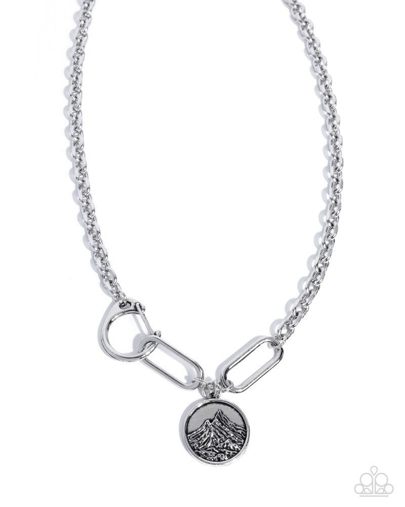Mountain Climb - Silver | Paparazzi Accessories